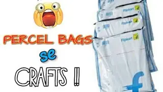DIY SECRET CARD // HOW TO REUSE PARCEL BAGS// TRICKS TO RECYCLE PLASTIC