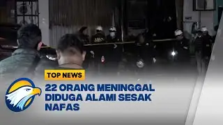 Petugas Olah TKP Gedung Terra Drone yang Terbakar - [Top News]