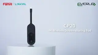 New Launch | LINKVIL by Fanvil CP20 4K Wireless Screen-sharing Pod
