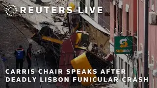 LIVE: Carris chair speaks after deadly Lisbon funicular crash