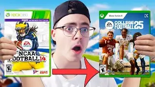 Шокирующие различия между NCAA 14 и College Football 25!