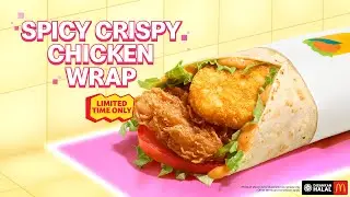 Spicy Crispy Chicken Wrap is back!