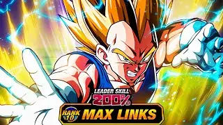 GREAT EZA!!!! LEVEL 10 LINKS 100% EZA PHY ANGEL SSJ2 VEGETA! (DBZ: Dokkan Battle)