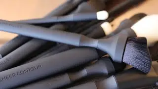 НОВЫЙ МАТОВЫЙ ЧЕРНЫЙ - РУКОВОДСТВО ПО ИСПОЛЬЗОВАНИЮ КИСЕЙ ДЛЯ МАКИЯЖА