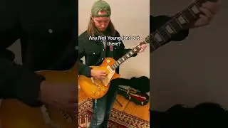 This riff is hella heavy! #guitar #electricguitarist #neilyoung #intotheblue #crazyhorse #folk