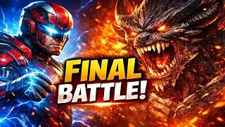 Monster vs Hero Final Fight 💥 | SuperHeroX Gaming