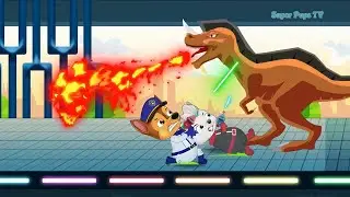 [FULL EPISODE] Paw Patrol Chase Becomes Giant Defeated Pete - Funny Story! Finger Family Song