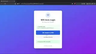 BIT Wifi Auto Login Setup Tutorial