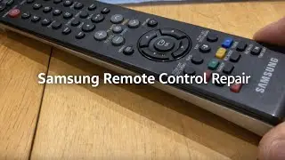 TV Remote Not Working? Clean & Fix a Samsung  Remote control. #tv repair, #remote controls