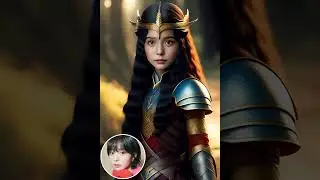 【Face Swap For Dummy】: A fierce elf maiden unleashes justice with bow and blade | WonderPix