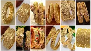 Gold Bangles Designs 2024 | Gold Bangles Designs for women | New Gold Bangles Design
