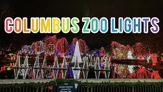 COLUMBUS ZOO LIGHTS VLOG | VLOGMAS DAY 14 | CHRISTMAS 2020