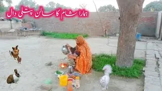 Rural Village Cooking | Hamara Sham Ka Salan Patli Daal | Mona Bhuto