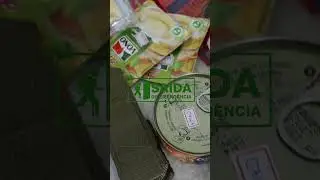 Kit de Alimenta&ccedil;&atilde;o para Mochila de Emerg&ecirc;ncia #sobrevivente #prepper #survival