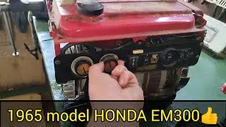 1965 model HONDA EM300 JENERAT&Ouml;R 😎