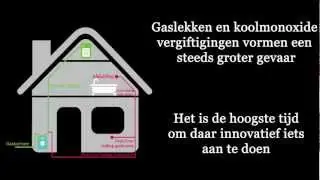 Gaslevering / lekcontrole systeem