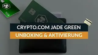 CRYPTO.COM JADE GREEN UNBOXING & AKTIVIERUNG | KRYPTO-TRADING.COM
