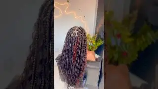 Box braids m&eacute;dia #boxbraidshairstyles #braids #boxbraidsbrasil