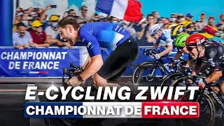 Je FAIS les CHAMPIONNATS de FRANCE E-CYCLING ZWIFT !