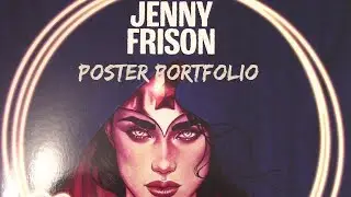 Jenny Frison Poster Portfolio Overview!