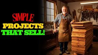 💰 Passive Income with Woodworking Best Projects That Sell Online 🪵✨