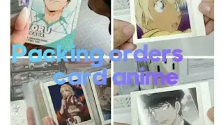[ Tik Tok ] Packing orders card anime : Tổng hợp những vid gói card anime siêu hay trên tik tok 😽♥️