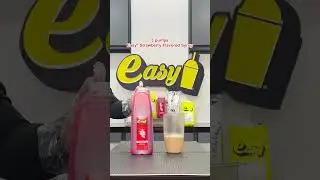 Strawberry Milk Tea with Easy&reg; Rock Salt & Cheese Foam Topping