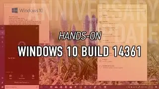 Hands on with Windows 10 build 14361: Start menu, Windows Ink, Settings UI