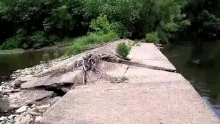 The Old Hospital Dam on the Conewango Creek