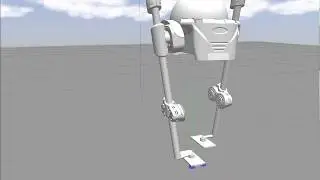 SLIDER robot walking (close-up view)