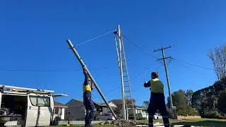 Private Electrical Pole Installation and removal