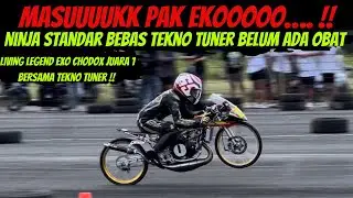 LEGENDA EKO CHODOX JUARA 1 BERSAMA TEKNO TUNER DI EVENT IDW KELAS NINJA STANDAR BEBAS !!