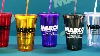 16 oz. Acrylic Double Wall Tumbler - Branding At Its Coolest - MARCO