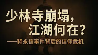 少林寺崩塌，江湖何在？&mdash;&mdash;释永信事件背后的信仰危机，从另一个角度看社会的风气