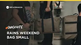 #QUICKHITS Rains Weekend Bag, Tas Untuk GYM & Staycation-nan