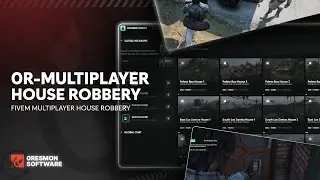 Fivem Multiplayer House Robbery Script (Custom Robbery Weapon, Sync Props) 0R-Houserobbery