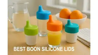 🥤 Best Boon Silicone Lids | Healthy Sprouts Silicone Sippy Cup Lids - Spill Proof 🛡️