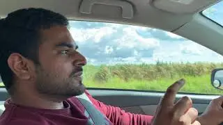 Driving my car on line dividing United States and Canada || Zero Avenue Vlog