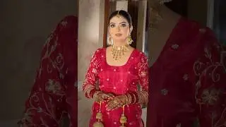 Beautiful bride #punjabisong #newsong #remix #bride  #bridalmakeup e
