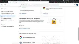 Autorisation d'une application tierce (Google Account)