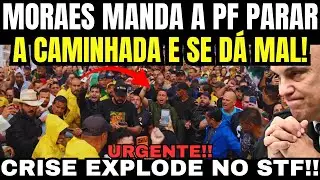 CAMINHONEIROS EXPULSAM A PF DA CAMINHADA! FORAM TENTAR CANCELAR A MANIFESTAÇÃO E SE DERAM MAL!