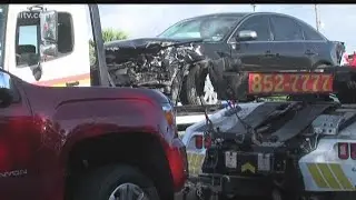 Traffic accident near Ennis Joslin, Nile