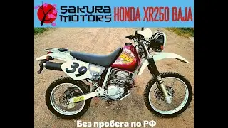 Эндуро Honda XR250 Baja 2000 Без пробега по РФ от Компании Sakura - Motors.