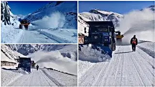 Zojila Pass Road latest update | Heavy Snow Clearance | 25 January 2026.