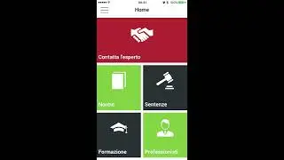WeLawSport - Utilizzo della app