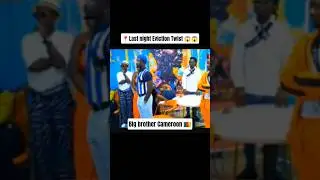Last night Eviction Twist😱|Biggystudios #bigbrothercameroon