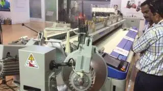 JAT 810 TOYOTA AIRJET LOOMS 340 CM  E-SHED WITH 16 SHAFTS RUNNING AT 800 RPM AT ITME 2016