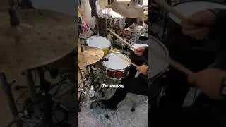 Learn to recognize Phasing issues. #shorts #drums #recording #tuning #snaredrum #snare #microphones