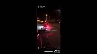 Bugzy Malone crashes motor bike full video