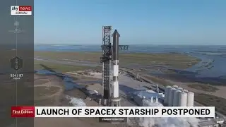 SpaceX Starship rocket launch postponed following technical issue